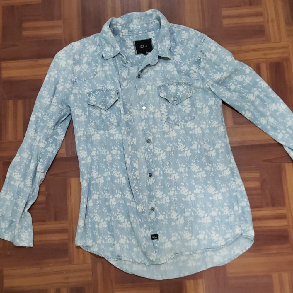 Rails Button Down Blouse
